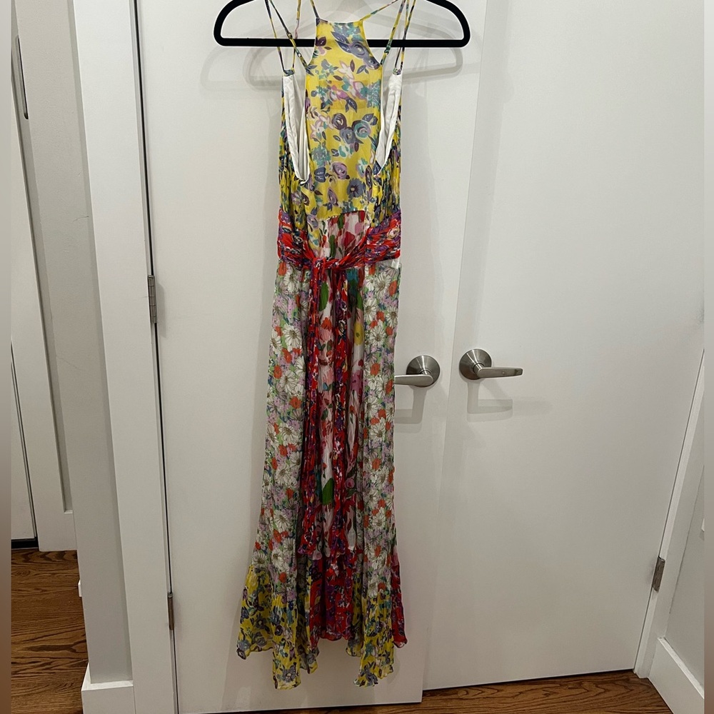 ANTHROPOLOGIE MALIBU FLORAL MAXI DRESS - Picture 7 of 8